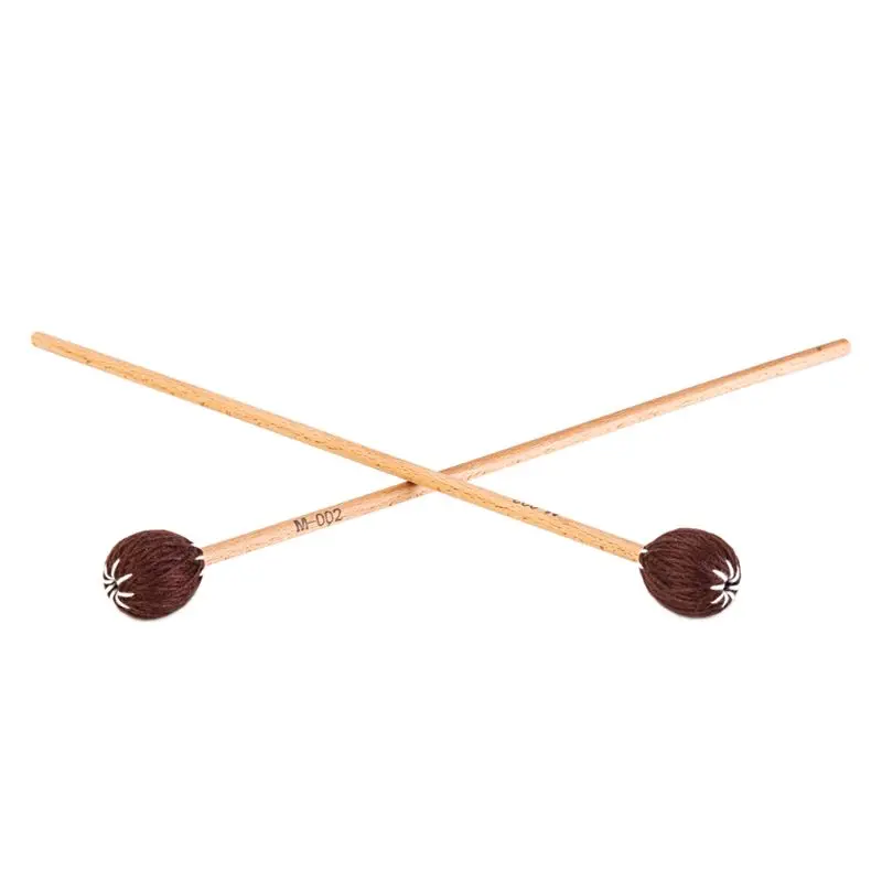

Marimba Mallets, Uspacific 1 Pair Medium Hard Yarn With Beech Handle new