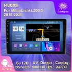 M600S 6 + 128 ГБ для Mitsubishi L200 5 2018 2019 2020 Авторадио 1280*720P IPS GPS навигатор плеер с Carplay DSP Android RDS