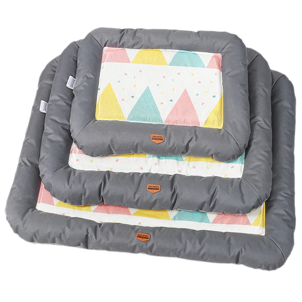 

Всесезонный коврик-гнездо для домашних животных, с неприлипающей шерстью, летняя прохладная кровать для собак, гнездо для кошек, кровать дл...