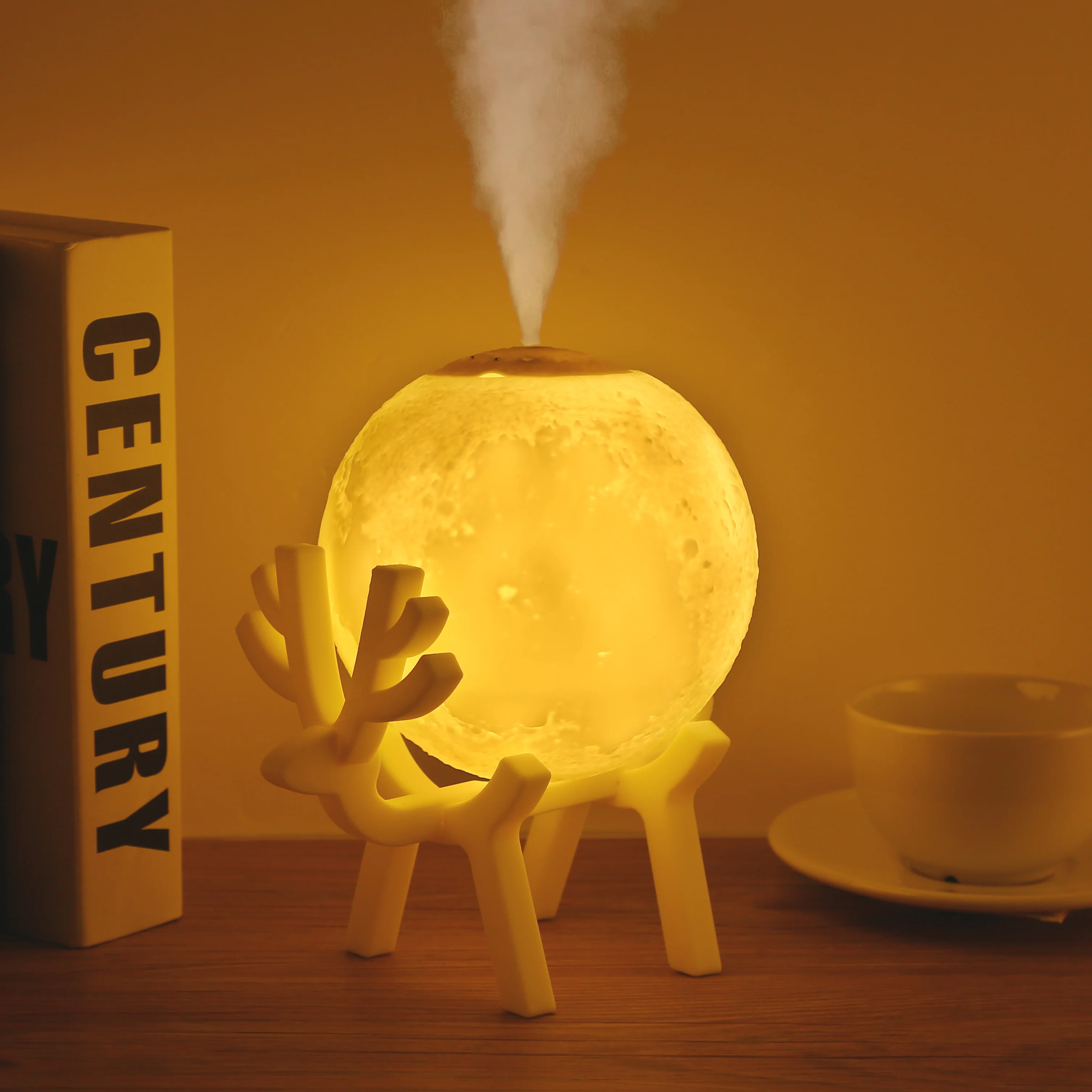 Увлажнитель воздуха ультразвуковой с ароматизатором 880 мл USB |