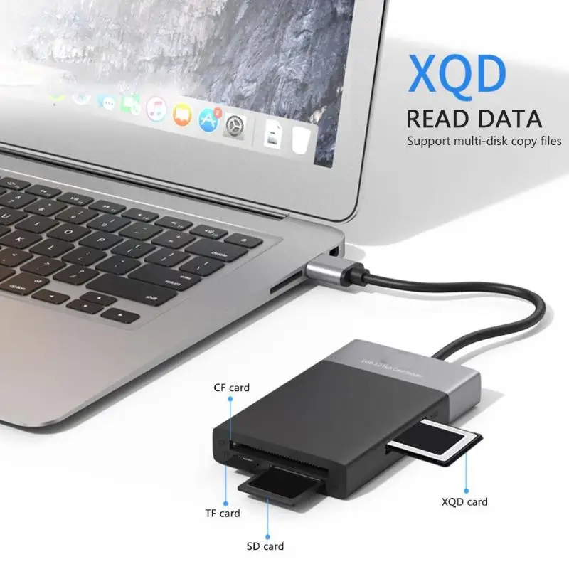 USB 3 0 кард ридер SD SDHC MicroSD TF CF USB3.0 U флэш диск OTG карта адаптер для Macbook Dell ASUS samsung