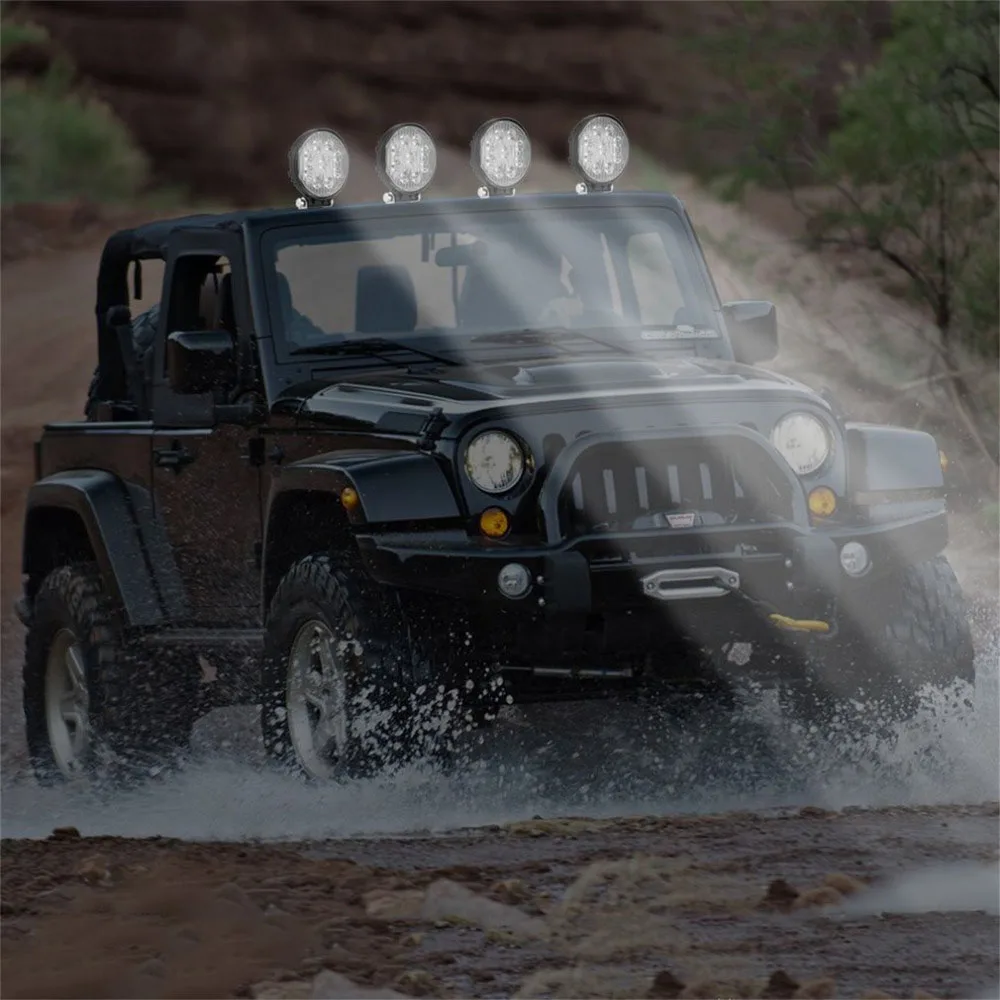 Мини 16 светодиодный 27 Вт 48 Светодиодный светильник для работы квадратный