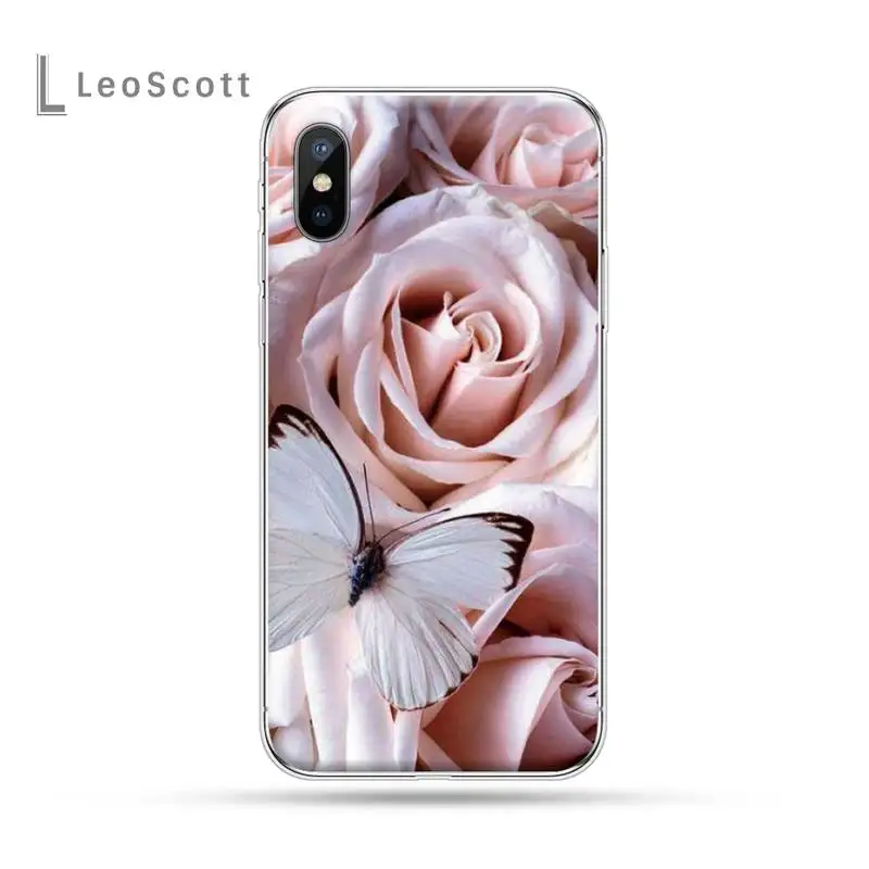 

Beautiful red rose flower Phone Case For iphone 12 5 5s 5c se 6 6s 7 8 plus x xs xr 11 pro max