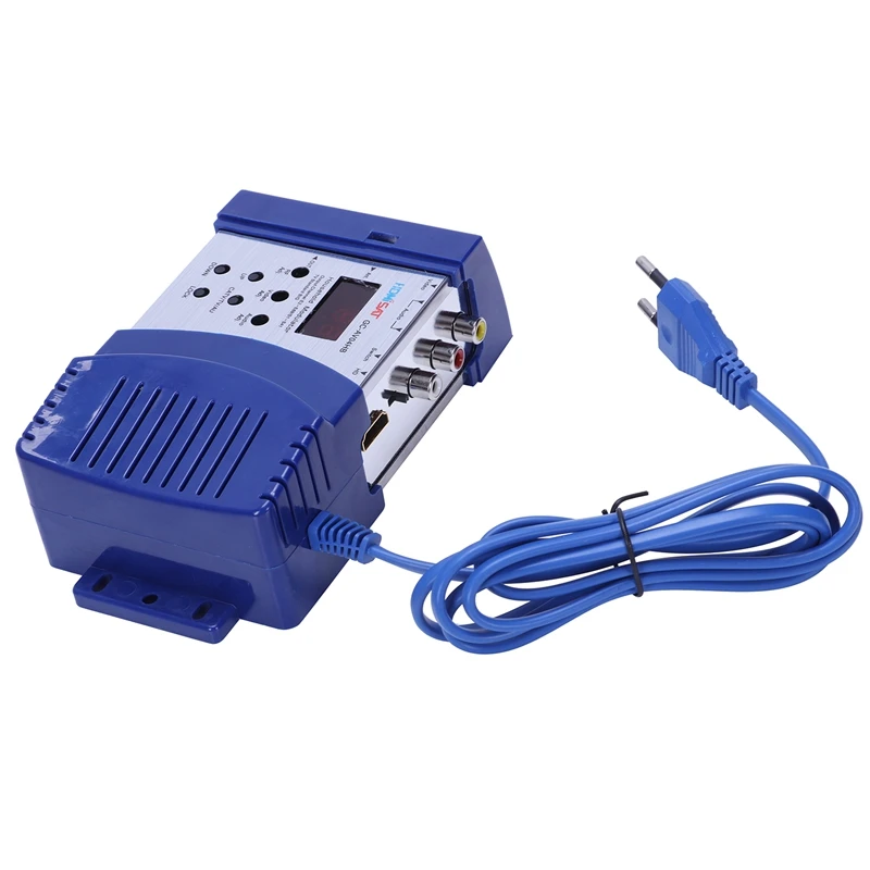 HDMI модулятор AV в RF конвертер VHF UHF PAL с CA ТВ Аудио режим подносителя для отеля