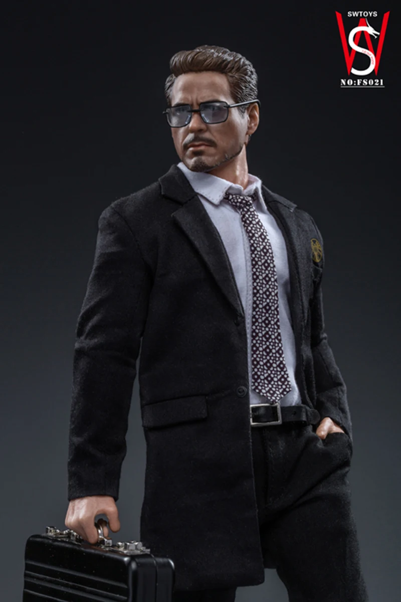 Полный набор фигурки Модель Игрушки для коллекции 1/6 SWtoys Костюм Тони Старка с головой и телом FS021 для фанатов подарок