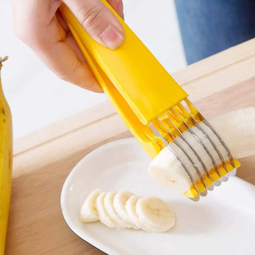 Фрукты Огурец банан ломтерезка клубника стволовых удаления яйцо резак