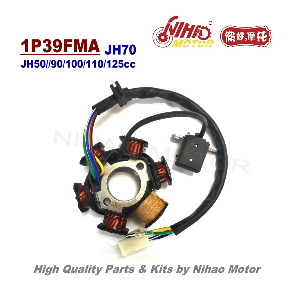 Катушка накаливания статора 24 C100 Alpha 100cc 1P47FMC JH70 детали двигателя MOTOLAND VENTO регуmoto