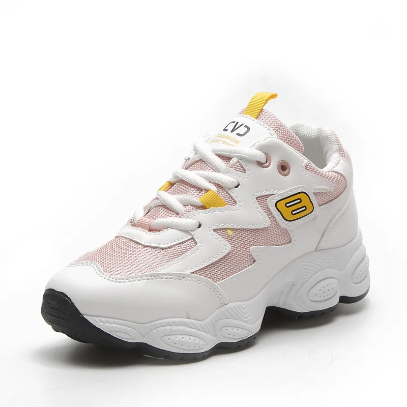 Кроссовки женские на платформе дышащие холщовые повседневная удобная обувь