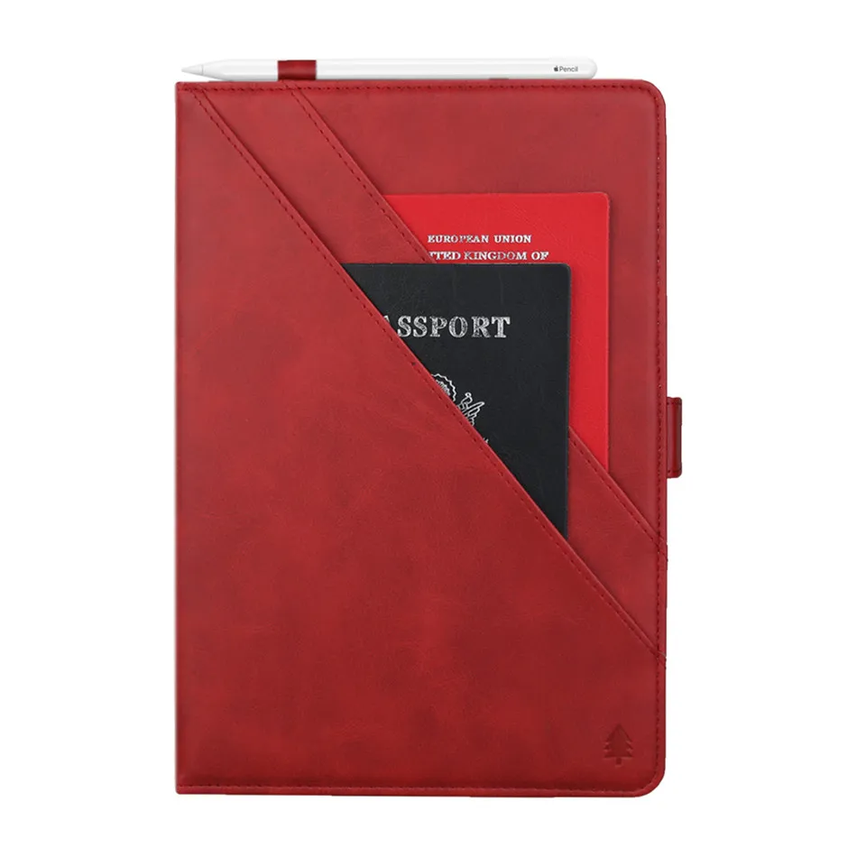 Для iPad 10,2 чехол 7th A2198 A2200 A2232 бумажник многофункциональный регулировки Стенд Кожаный Чехол Съемный слот для карт чехлы-флип+ подарок