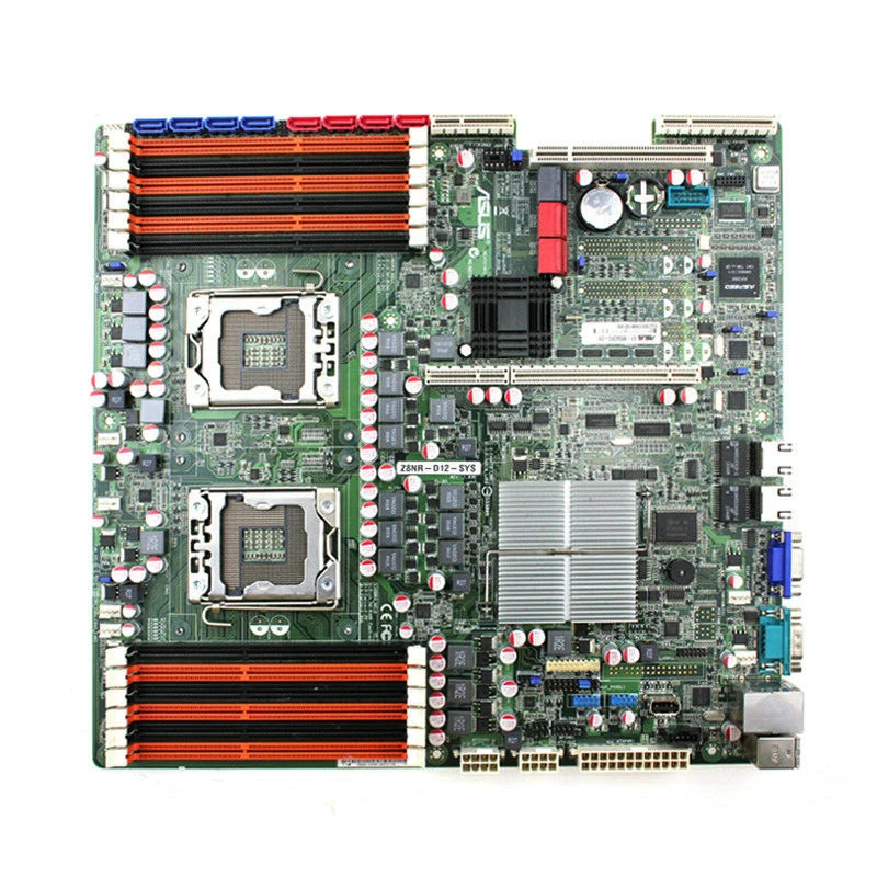 Набор материнской платы ASUS Z8NR-D12-SYS Mining Xeon серии X5500 процессор разъем LGA 1366 DDR3 Intel X58