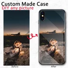 Чехол для iPhone 6S, 6, 7, 8 Plus, 11 Pro, X, XS, XR Max, стеклянный