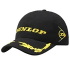 Модные уличные спортивные бейсболки унисекс для гонок по бездорожью, хлопковая Солнцезащитная шапка для Dunlop, бейсболка для уличных соревнований с надписью на мотоциклах