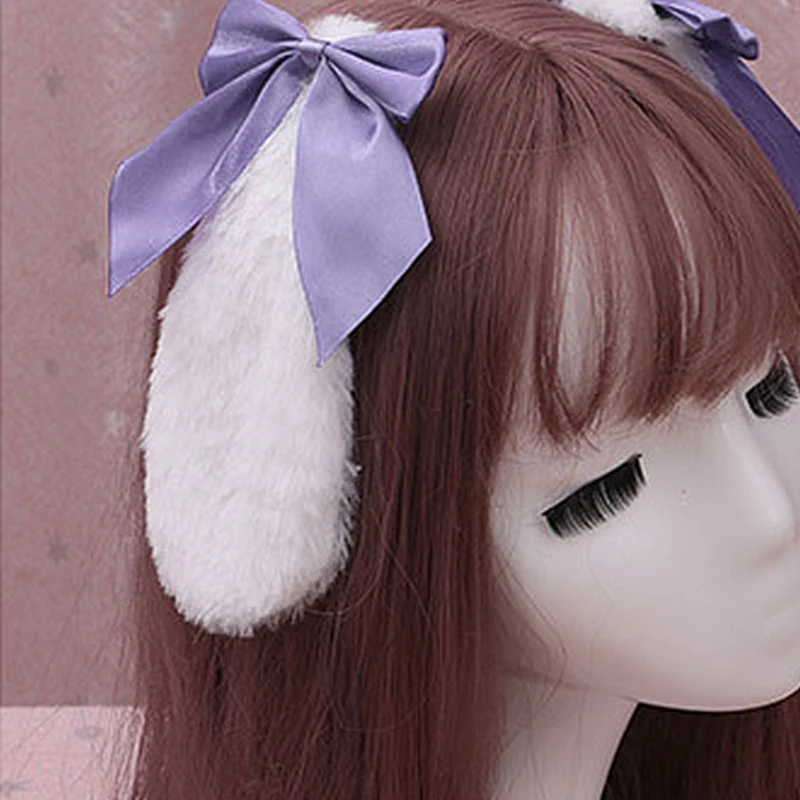 6 Цвета кролик домашние тапочки из плюша сокращает ушки &quotсделай сам&quot Милая