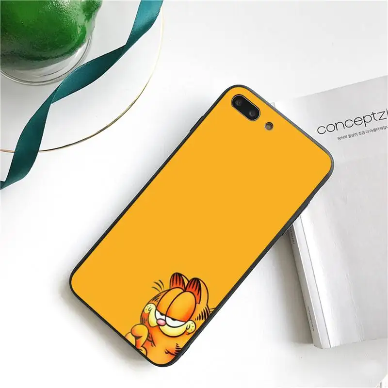 

Adorable animal Garfield Phone Case For iPhone 11 8 7 6 6S Plus 7 plus 8 plus X XS MAX 5 5S XR 12 11 Pro max se 2020 Funda Cover