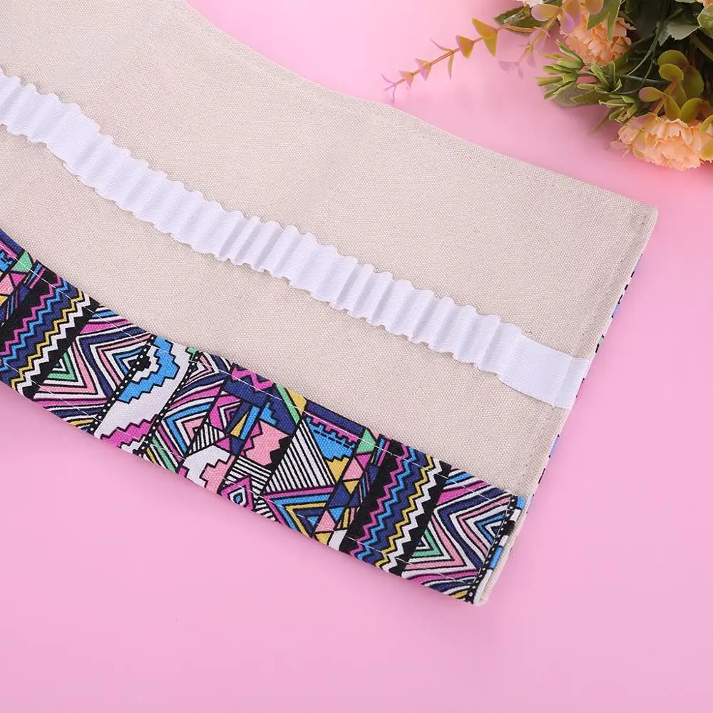 Холщовый чехол для ручек и карандашей с 36/48/72 отверстиями|canvas wrap|pen bagcase pen |