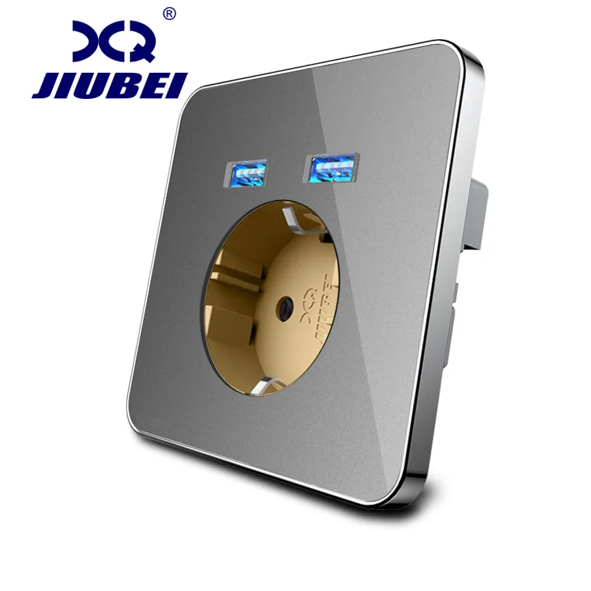 USB-розетка jiubei стандартная европейского стандарта настенная розетка 16 А с