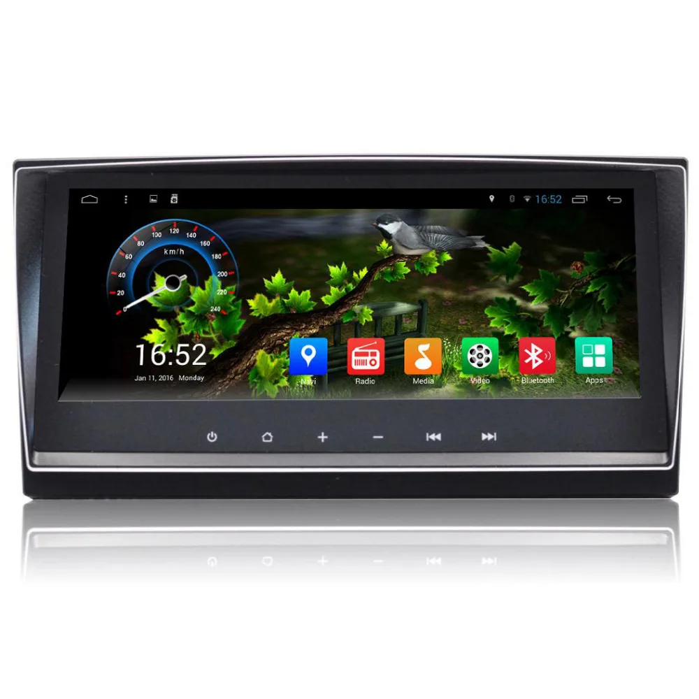 Четырехъядерный 8 &quot4 4x2009 Android 2010 автомобильное стерео аудио головное устройство