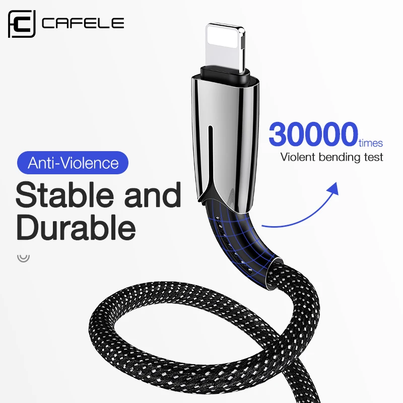 Кабель Cafele USB Type C для Lightning QC 3 0 быстрая зарядка PD кабель iPhone 11 Pro Max X XS MAX XR 8 7 PLUS