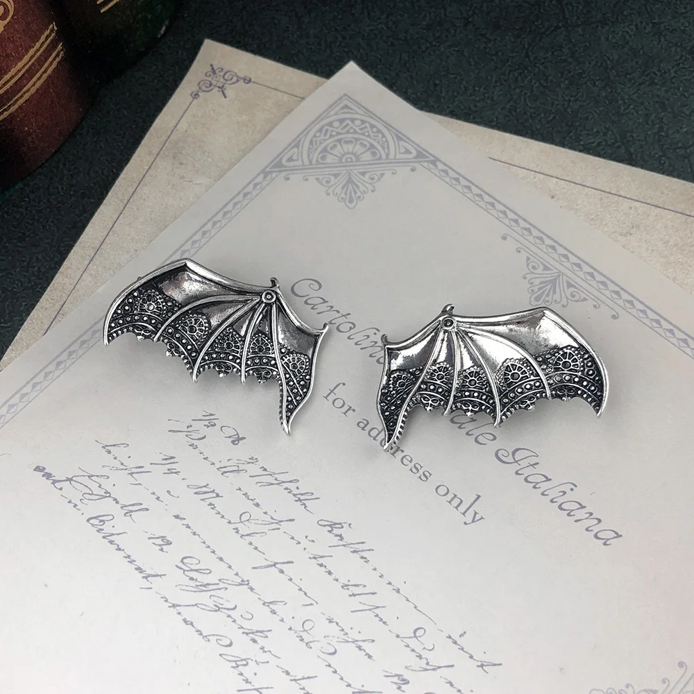 Женский орнамент неглазурованный Черный Античный Серебристый Темный граф