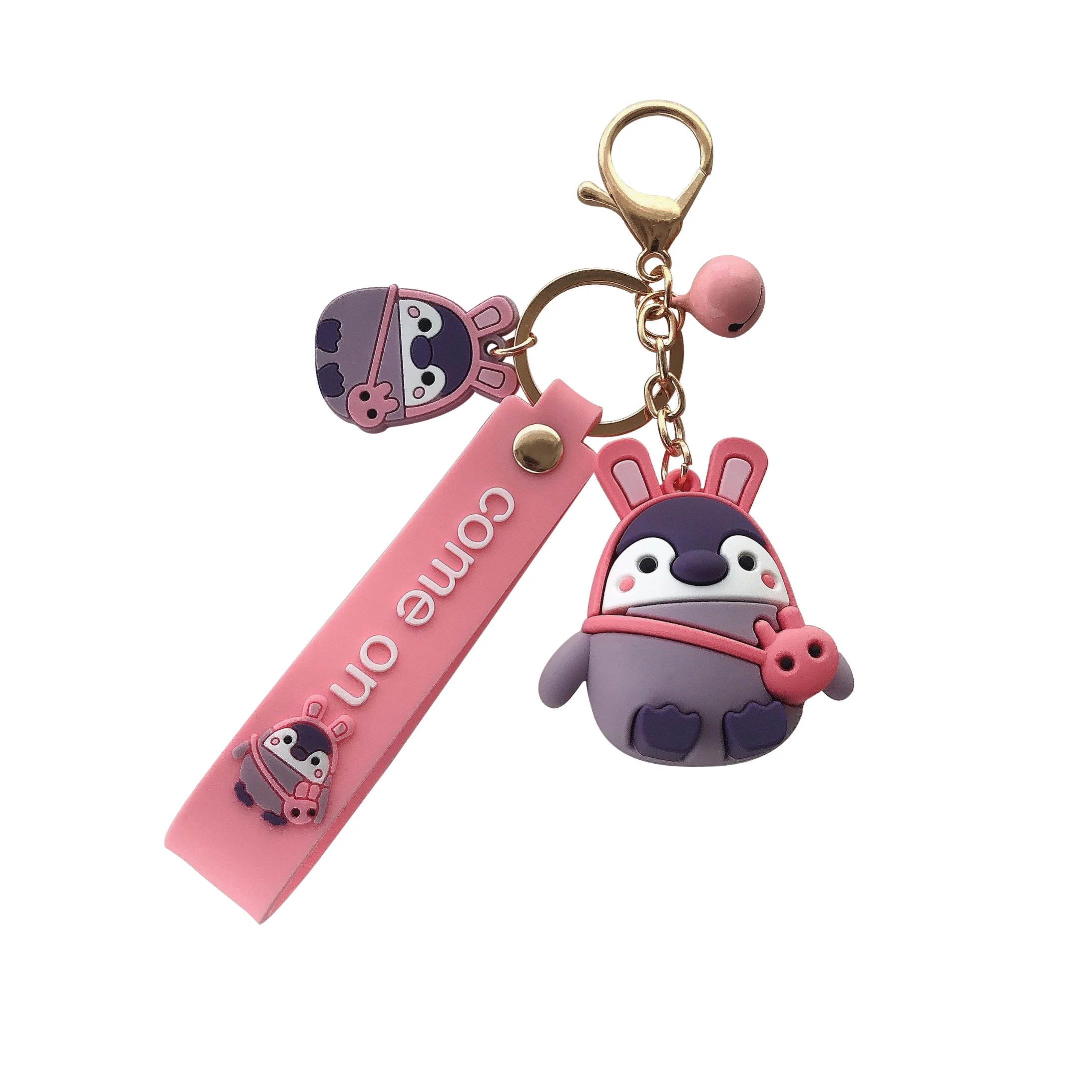 

New creative cartoon cute penguin Keychain pendant for lovers anime keychain keychain charms cute keychain
