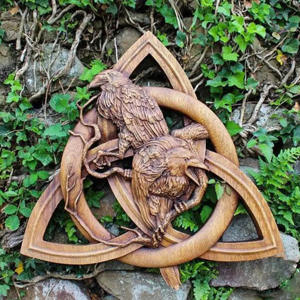 

Wear-resistant Multi-purpose Realistic Crows Craft Resin Statue for Tree
