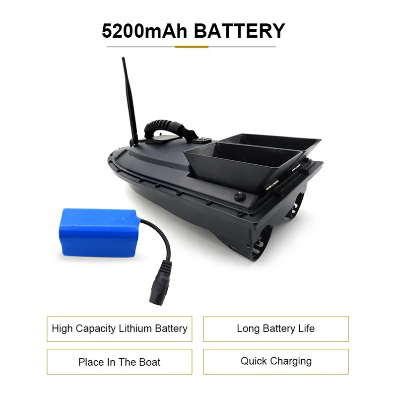 Радиоуправляемая лодка Flytec 2011 5/V007/V500 для поиска рыбы 500 м скорость 5 4