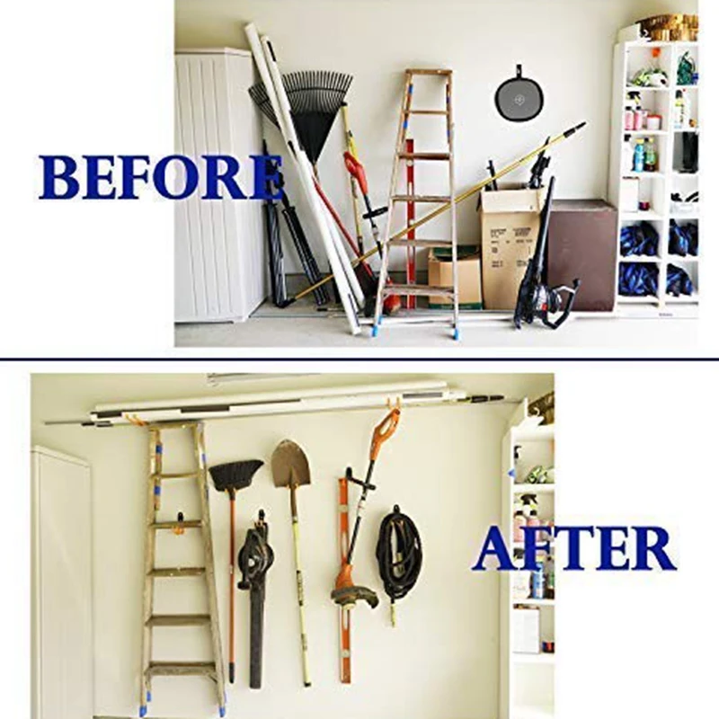 Стальной гараж для хранения утилиты двойной крюк сверхмощный инструмент