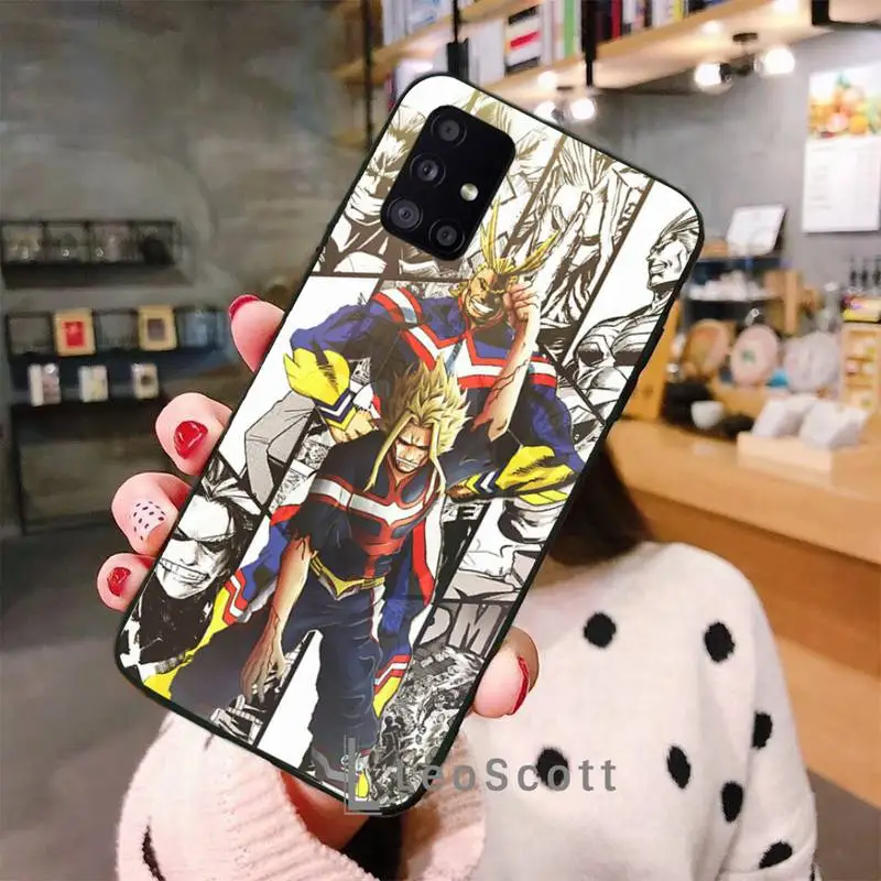 

Anime My Hero Deku Bakugou Boku No Hero Academia Phone Case For Samsung A50 A51 A71 A20E A20S S10 S20 S21 S30 Plus ultra 5G M11