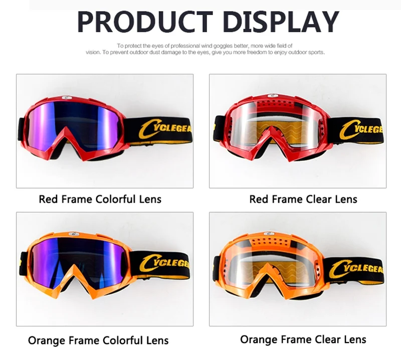 Мотогонок очки Moto MX очки для мотокросса крест поле внедорожные ATV Gafas мотоциклетные солнцезащитные очки lunetes brillen