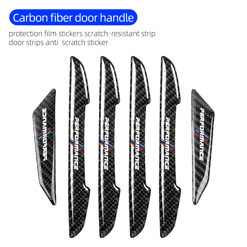

Car Door strips Anti Scratch Sticker Carbon Fiber Edge Protective Strips Side Doors Moldings Scuff trim Stickers for BMW F10 E46