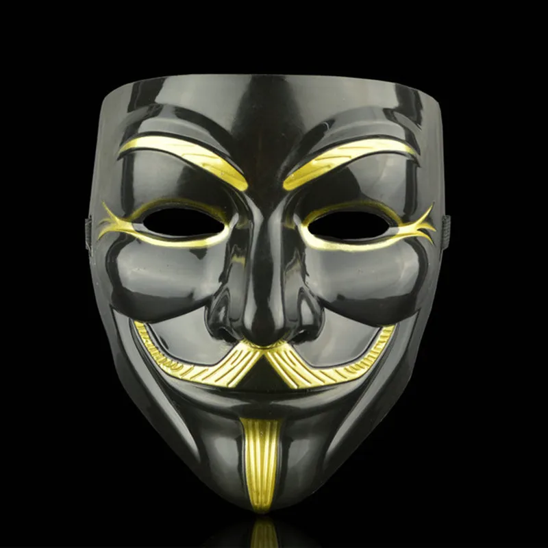 Анонимные маски для косплея на Хэллоуин из фильма V Вендетта маска ананаса
