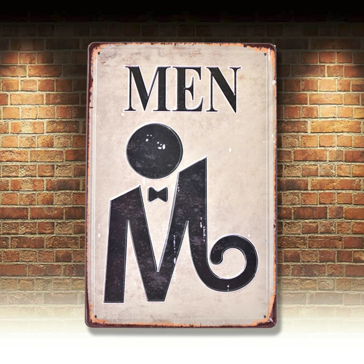 

Мужские Винтажные оловянные металлические знаки, декор для гостиной, художественный настенный постер