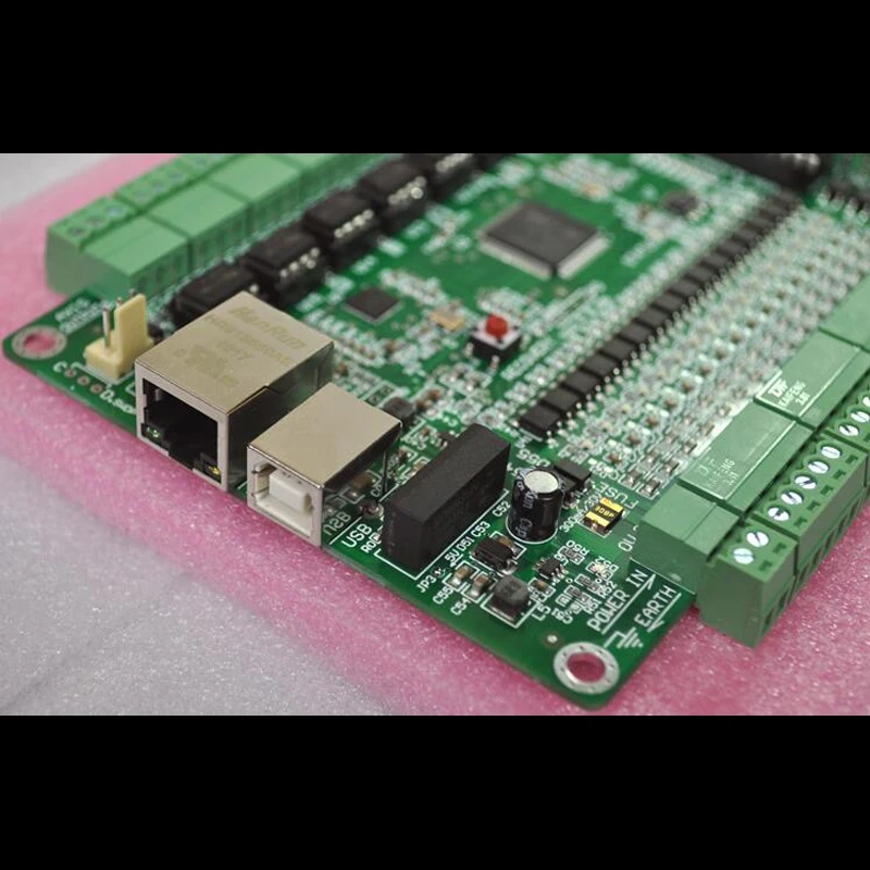 6-осевая плата контроллера Mach3 контроллер движения с ЧПУ поддержка USB + Ethernet для