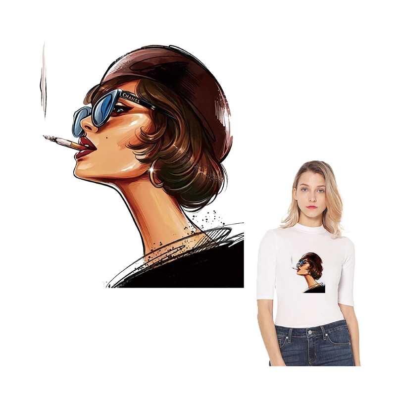 Наклейки для одежды сделай сам термопресс крутые виниловые нашивки с