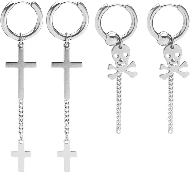 Серьги-кольца из нержавеющей стали унисекс 10 мм и 20 | Украшения аксессуары