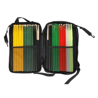 oxford cloth black drumsticks bag soft carrying case backpack for drummer