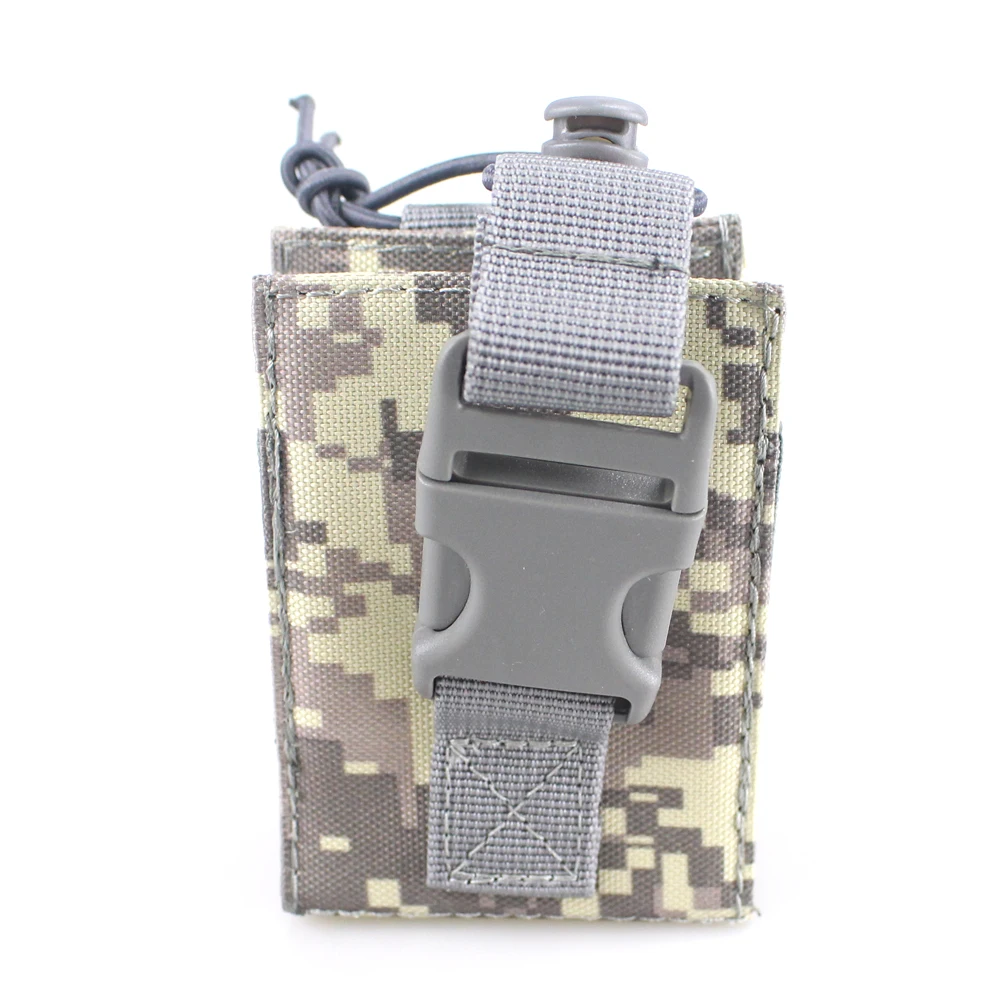 Открытый посылка мешок тактический военный Молл нейлон радио иди и болтай Walkie держатель рации Сумка Журнал Карманный кожаный чехол
