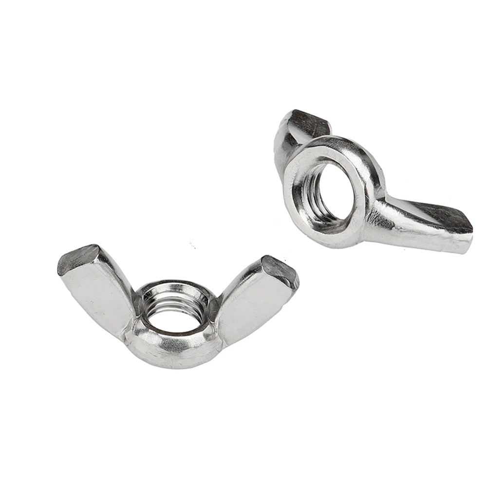 Wkooa нержавеющая сталь 304 гайки крыла M3 M4 M5 M6 M8 M10 M12|nut die|nuts ironnut setter |