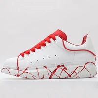 2020 Women Running Shoes Real Leather Top Quality Luxury Brand Sport Shoes For Men Casual Fashion Ladies Sneakers