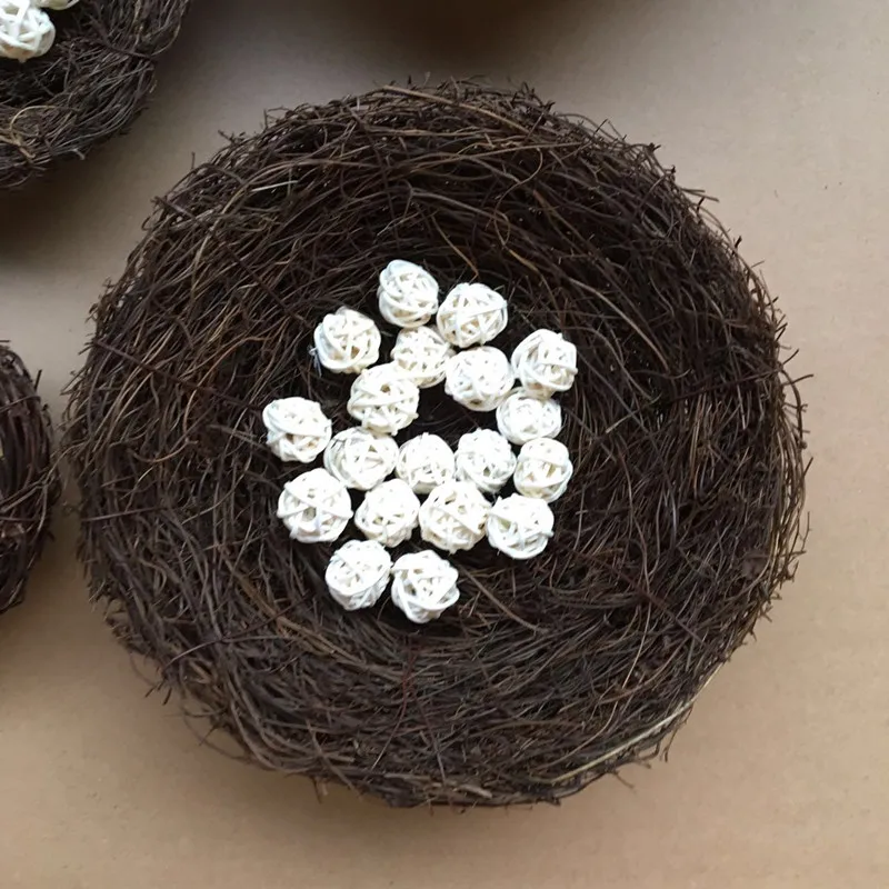 6 30 см корзины из ротанга для хранения креативные ручной работы лоза пасхальное