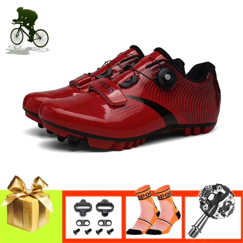 

Кроссовки велосипедные профессиональные, спортивная обувь для горных велосипедов, с педалями SPD, самоблокирующиеся дышащие, для езды на велосипеде