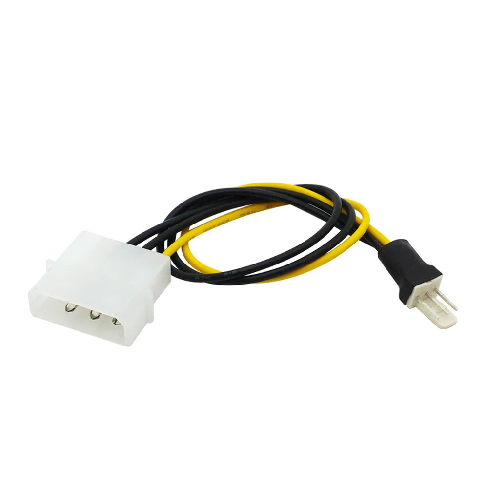 

Упаковка из 10-20 см Molex (LP4) Мужчина к 3-pin PC Вентилятор Мощность адаптер кабель/провод