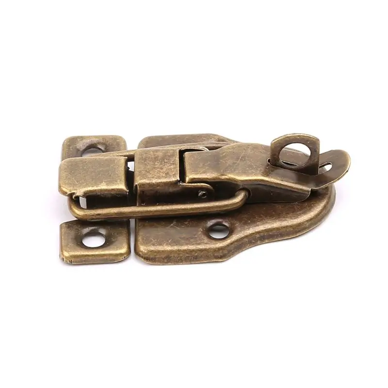 Vintage Toolbox Lock Antique Metal Buckle Suitcase Case Toggle Hasp Latch Furniture Hardware | Обустройство дома