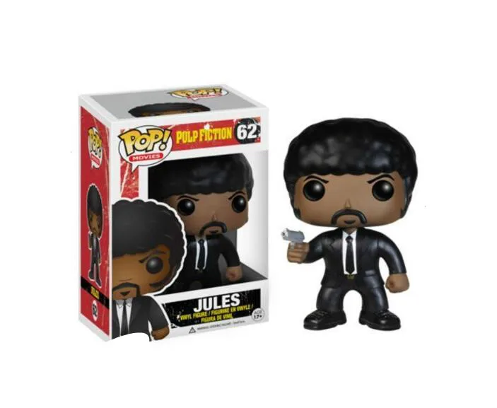 Funko POP Pulp нимация джуль Винсент Вега коллекционные модели игрушки из ПВХ для детей