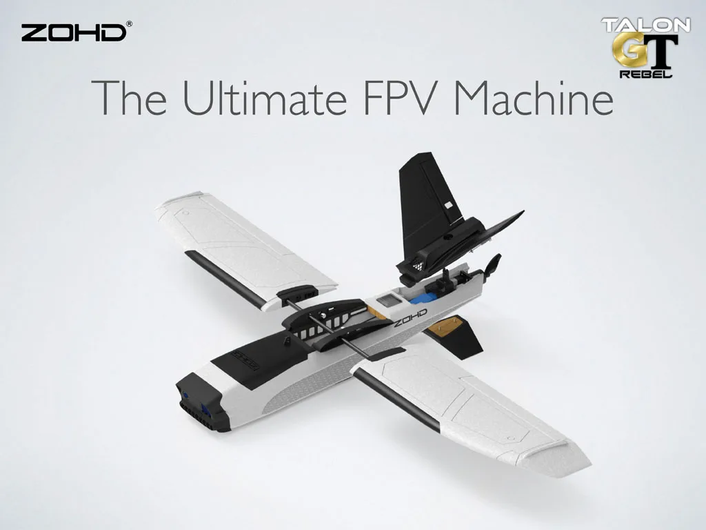 ZOHD Talon GT Rebel 1000 мм размах крыльев V-Tail BEPP FPV Самолет RC самолет Летающий крыло PNP