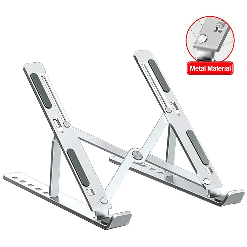 Foldable Laptop Stand Adjustable Notebook Stand Portable Laptop Holder Tablet Stand Computer Support For MacBook Air Pro ipad