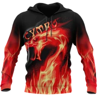 plstar cosmos 3dprinted newest dragon celtic flame unique unisex menwomen hrajuku streetwear casual hoodieszipsweatshirt w 4