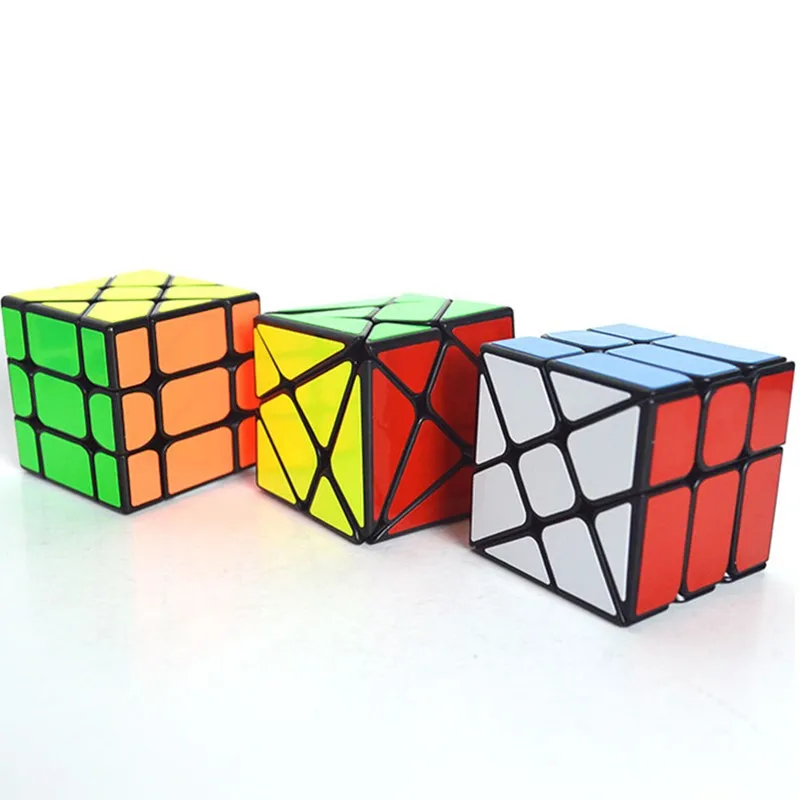 китайские кубики. 2 кубика. куб горячее. спидкубинг. головоломка moyu cubing classroom windmirror cube.