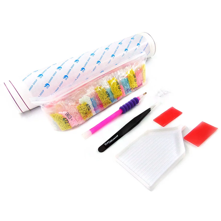 Алмазная живопись с собакой Ever Instant красочная 5D Вышивка своими руками квадратная