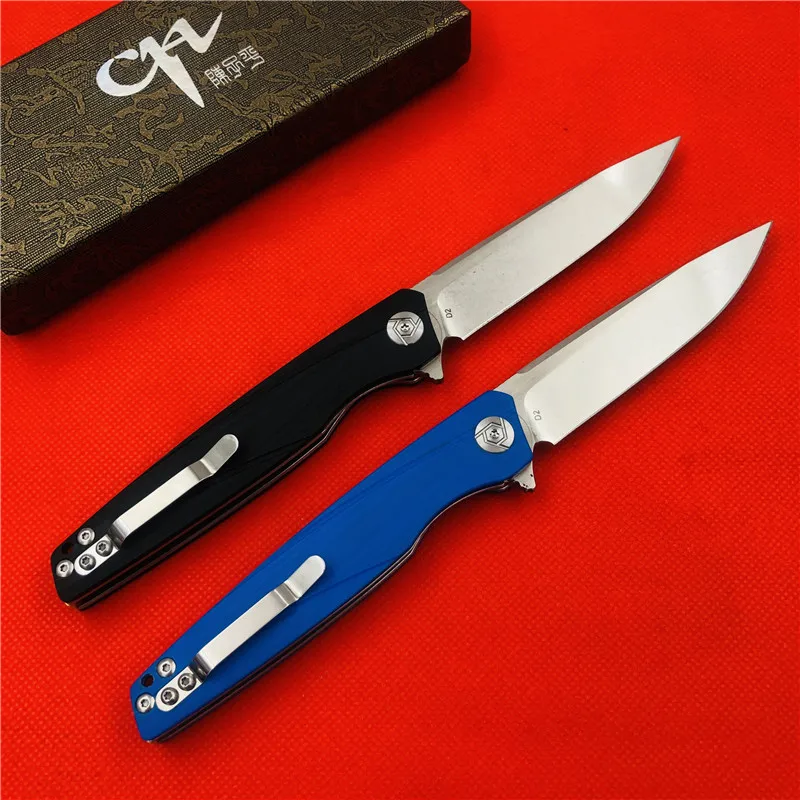 CH CH3007 D2 складной нож G10 ручка Открытый Кемпинг подшипник откидная Рыбалка